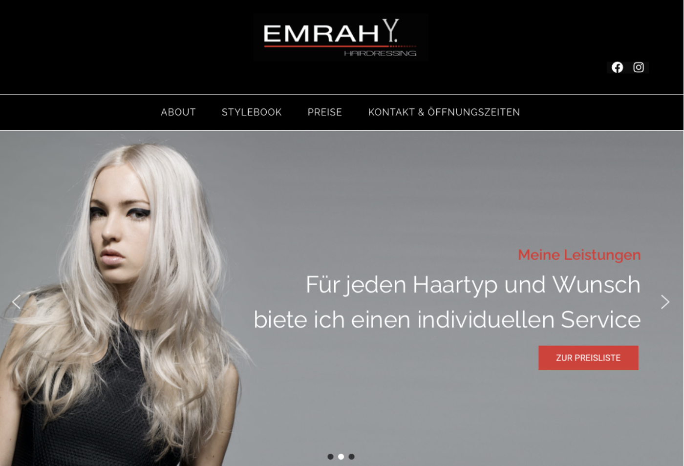 You are currently viewing Emrah Hairdressing Website in neuem Design